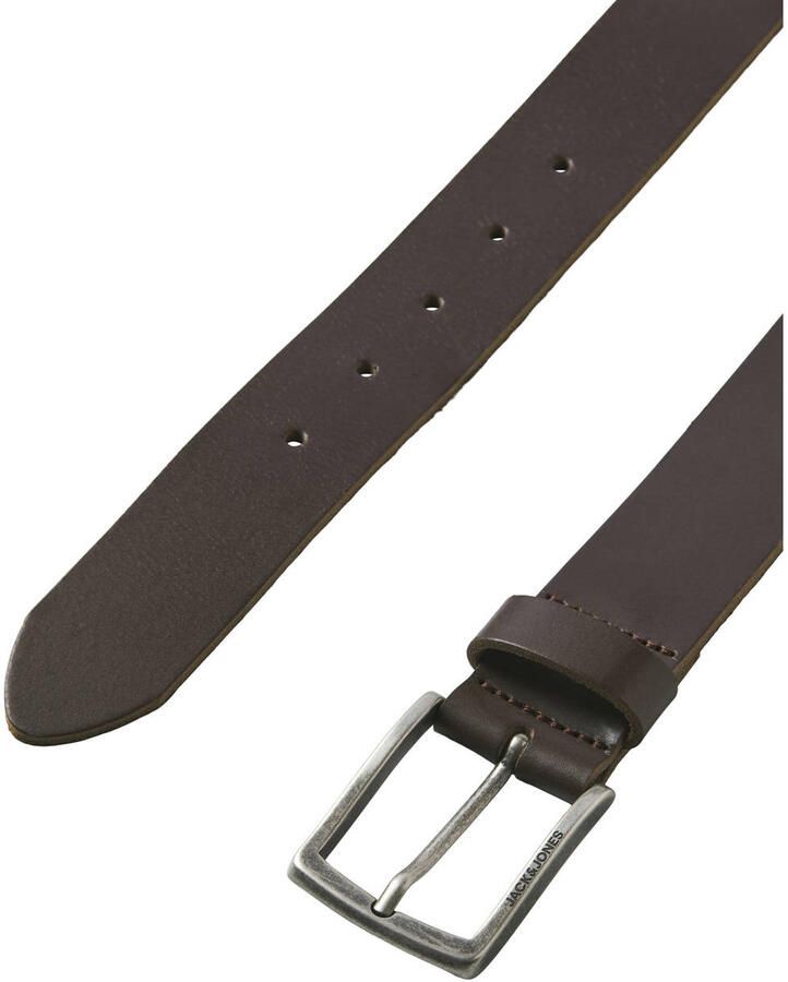 JACK & JONES leren riem JACTORINO donkerbruin - Foto 2
