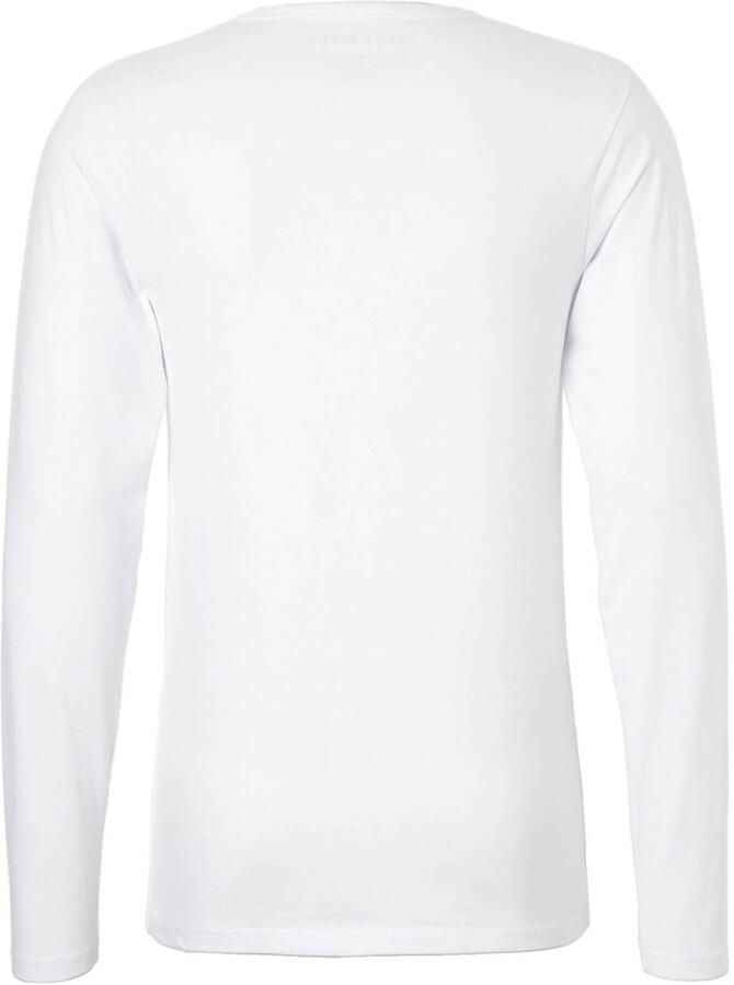 Jack & jones T-shirt met lange mouwen Jack Jones Basic o-neck White Heren