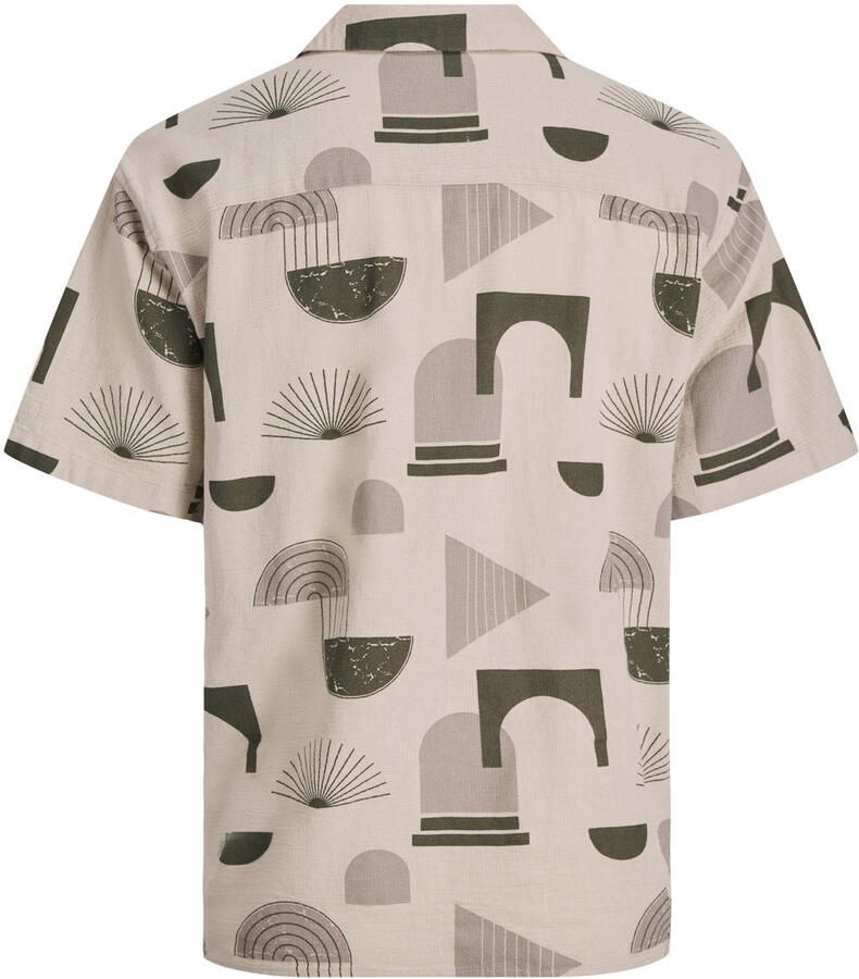 JACK & JONES loose casual overhemd beige - Foto 2