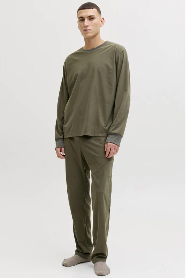 JACK & JONES loungepak JACSOLID olijfgroen