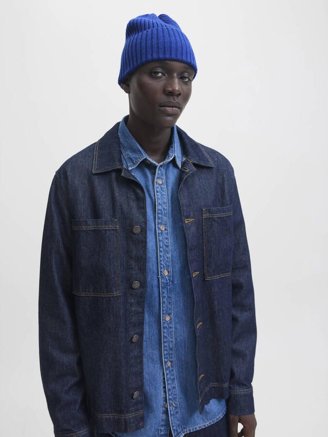 Jack & jones Beanie met brede rand model 'ATLAS'