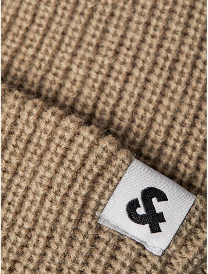 JACK & JONES muts JACTWISTED zandkleurig - Foto 2