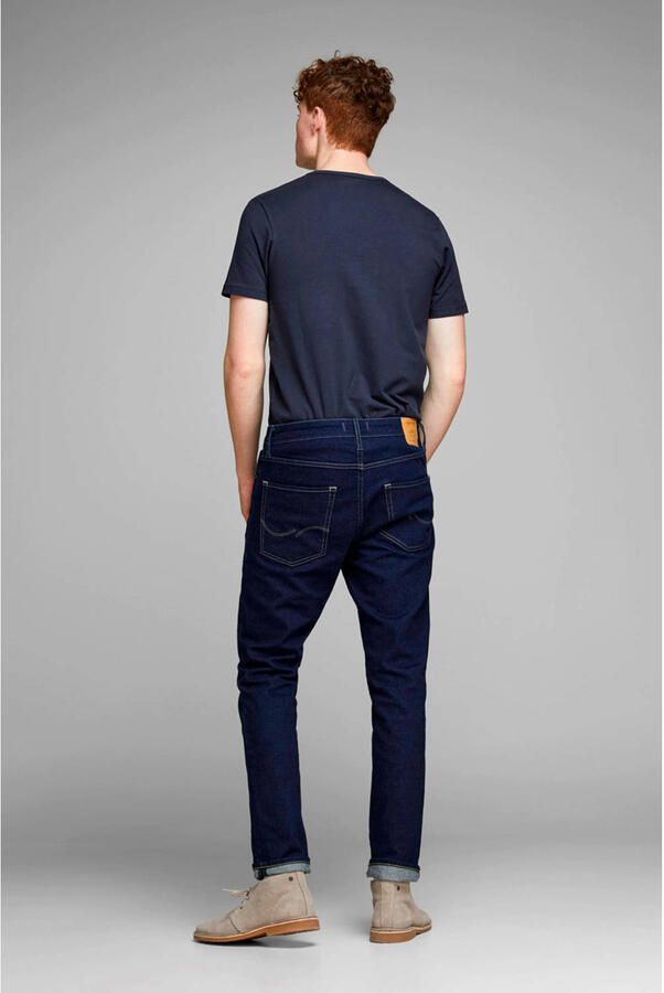 Jack & Jones T-shirt JJEBASIC met smalle pasvorm voor elke dag effen modieus smal katoenmix ronde hals - Foto 2