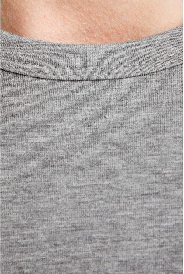 Jack & Jones T-shirt JJEBASIC met smalle pasvorm voor elke dag effen modieus smal katoenmix ronde hals - Foto 3