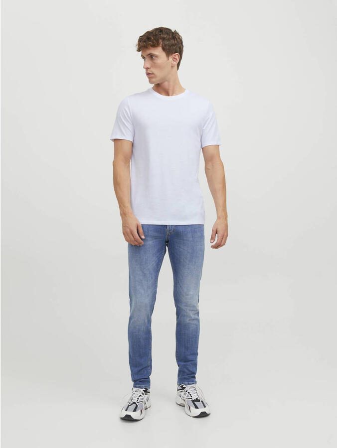 Jack & Jones T-shirt JACBASIC met ribboorden en aangenaam draagcomfort (Set van 2) - Foto 2