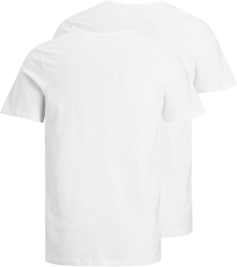 Jack & Jones T-shirt JACBASIC met ribboorden en aangenaam draagcomfort (Set van 2) - Foto 2