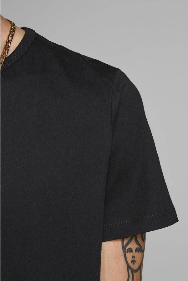 Jack & Jones T-shirt JACBASIC met ribboorden en aangenaam draagcomfort (Set van 2) - Foto 3