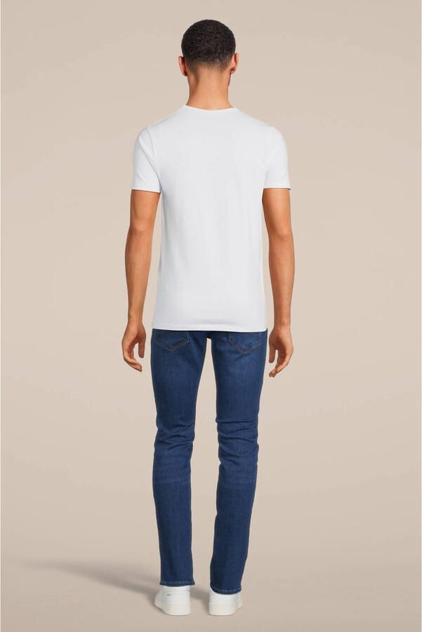 Jack & Jones T-shirt JJEBASIC met smalle pasvorm voor elke dag effen modieus smal katoenmix ronde hals - Foto 3