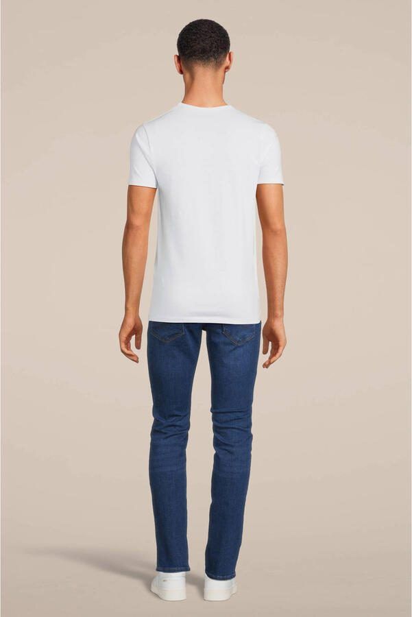 Jack & Jones T-shirt JJEBASIC met smalle pasvorm voor elke dag effen modieus smal katoenmix ronde hals - Foto 2
