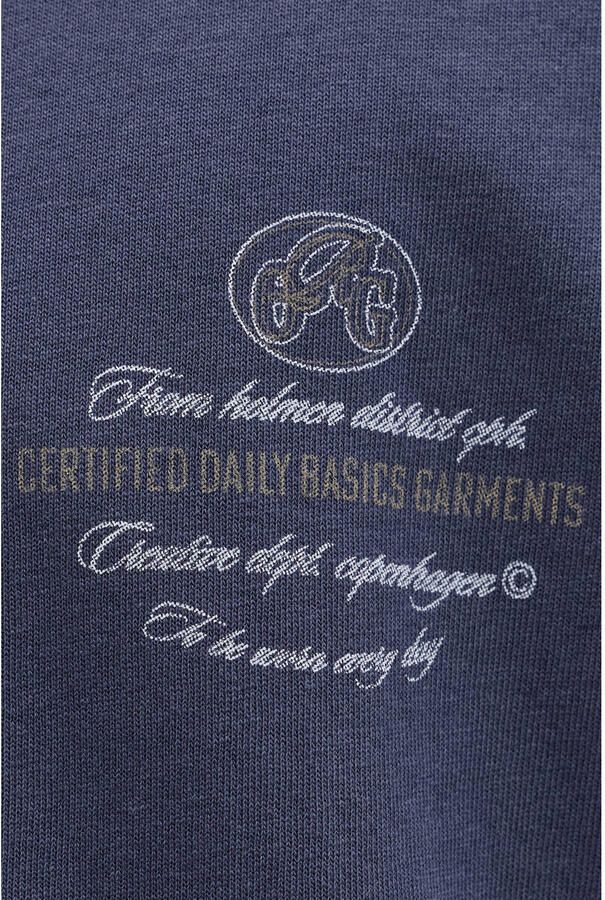 JACK & JONES ORIGINALS oversized T-shirt met backprint blauw - Foto 2