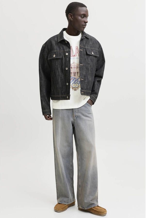 Jack & jones T-shirt met motiefprint model 'MENTON' - Foto 2