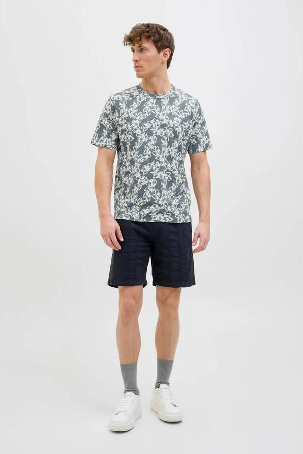 JACK & JONES ORIGINALS regular fit t-shirt JORSPLIT grijs - Foto 2