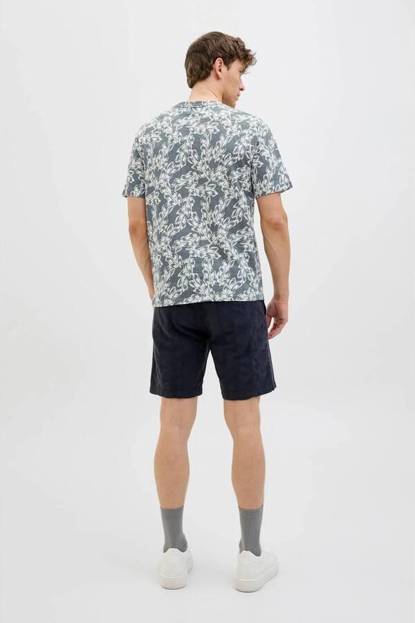 JACK & JONES ORIGINALS regular fit t-shirt JORSPLIT grijs - Foto 3