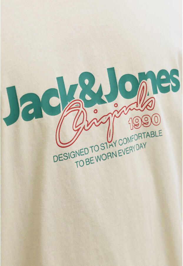 JACK & JONES ORIGINALS regular fit T-shirt (set van 3) - Foto 3