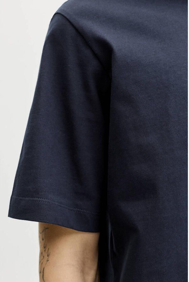 JACK & JONES ORIGINALS regular T-shirt donkerblauw - Foto 3