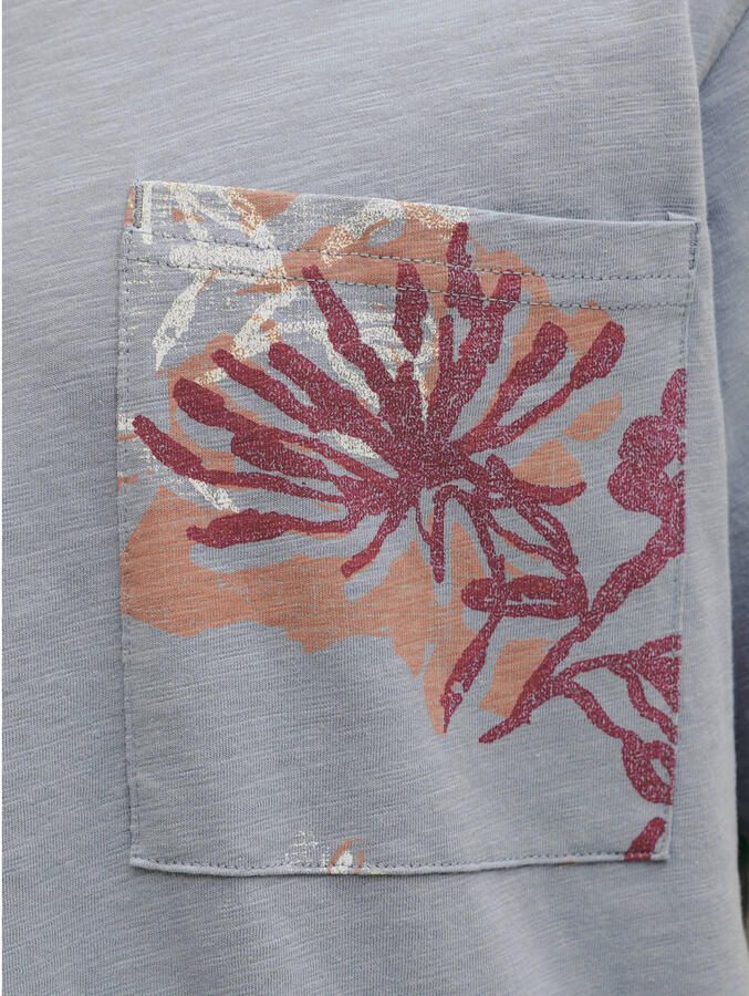 JACK & JONES ORIGINALS regular T-shirt grijs - Foto 3