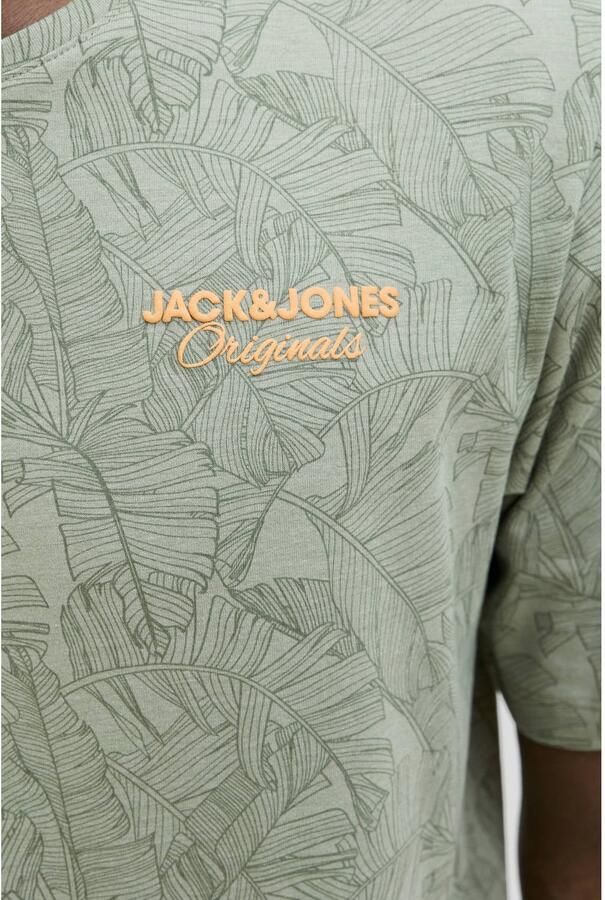 JACK & JONES ORIGINALS regular T-shirt lichtgroen - Foto 2