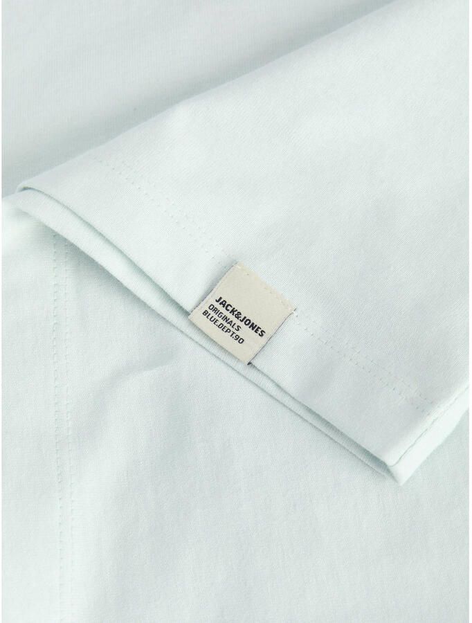 JACK & JONES ORIGINALS regular T-shirt met backprint mintgroen - Foto 3