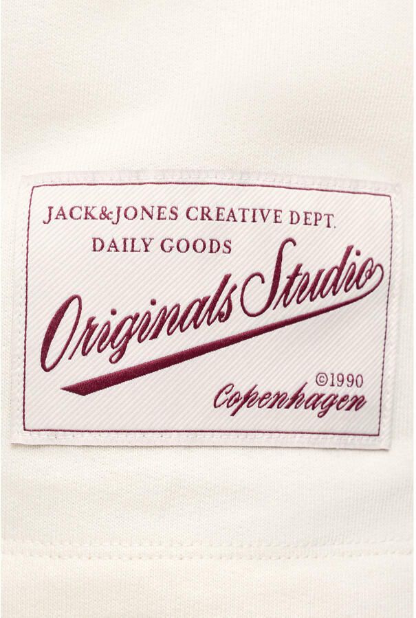 JACK & JONES ORIGINALS relaxed fit gestreepte polo met borduursels java - Foto 2