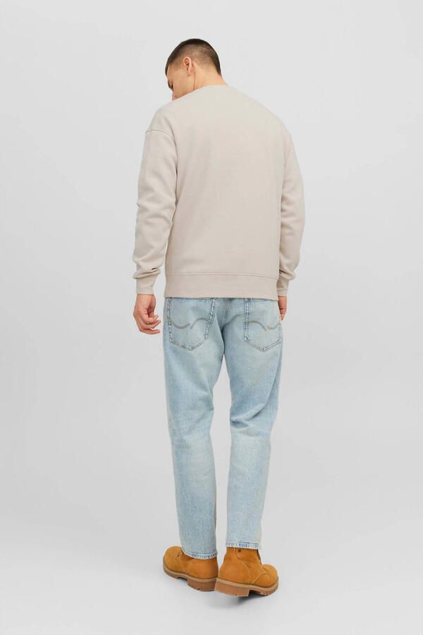 JACK & JONES ORIGINALS sweater JORVESTERBRO met printopdruk moonbeam