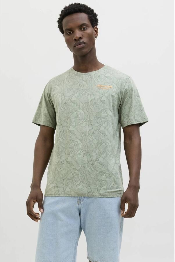 JACK & JONES ORIGINALS regular T-shirt lichtgroen - Foto 1