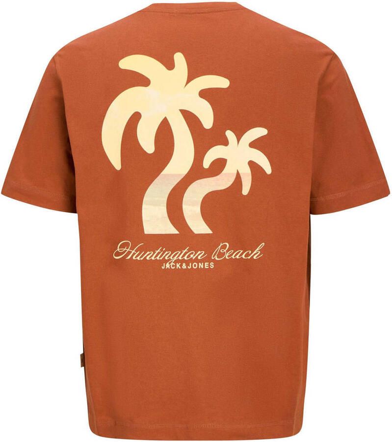 Jack & jones Originals Canggu Summer Picture Crew Shirt Heren