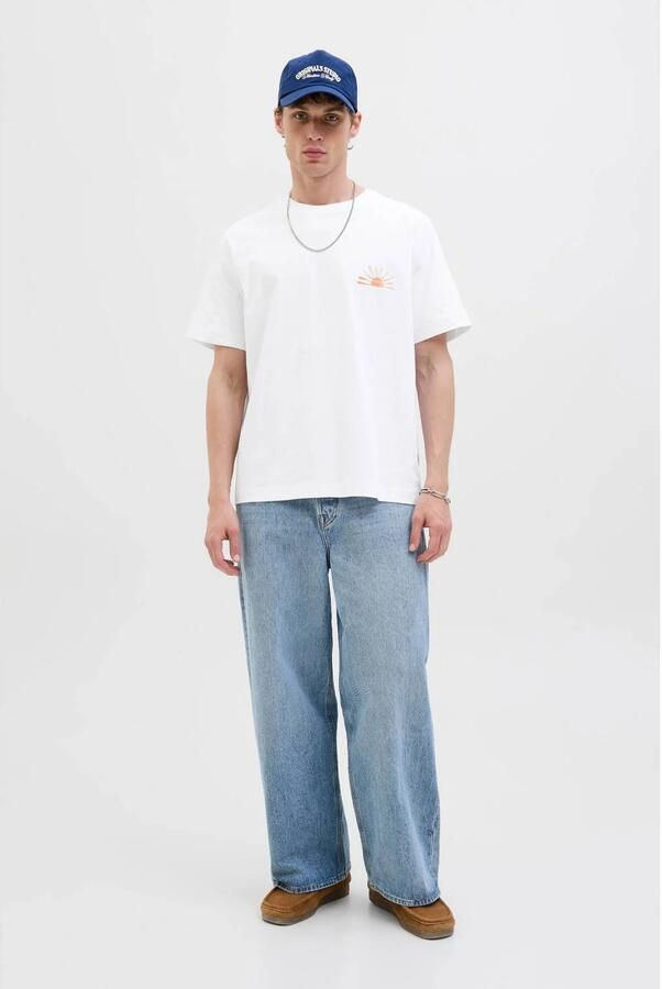 Jack & jones Originals Canggu Summer Picture Crew Shirt Heren - Foto 2