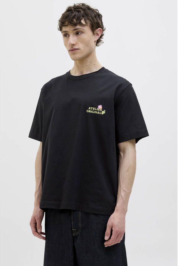 JACK & JONES ORIGINALS T-shirt zwart