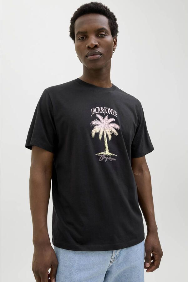 Jack & jones T-shirt met motiefprint model 'ALMERA' - Foto 2