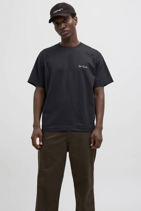 Jack & Jones T-shirt JORISLINGTON BACK TEE SS CREW NECK SN