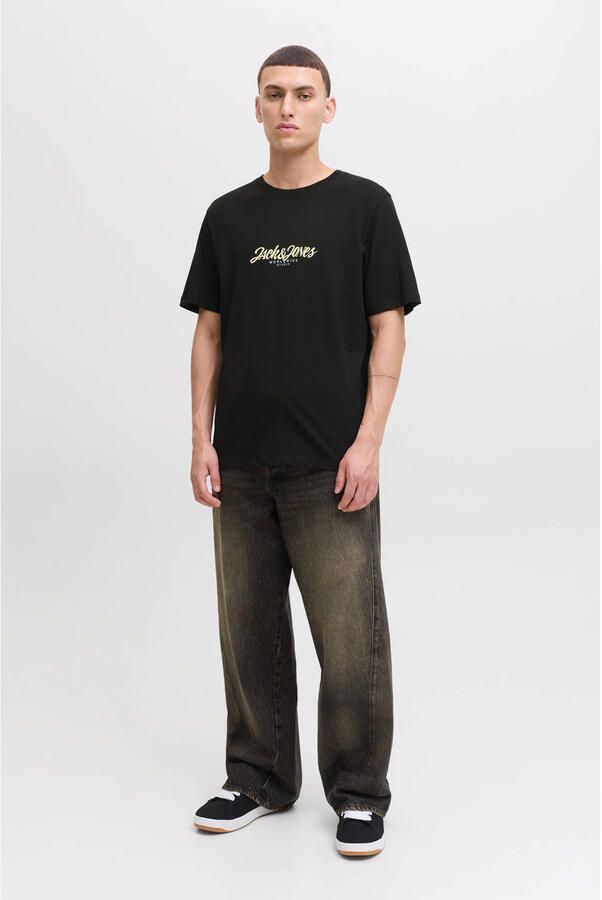 Jack & jones T-shirt met labelprint model 'TAVIRA'