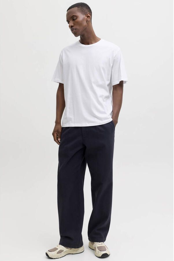 Jack & Jones Shirt met korte mouwen JJHUGO LOOSE TEE SS CREW NECK 3PK MP - Foto 3