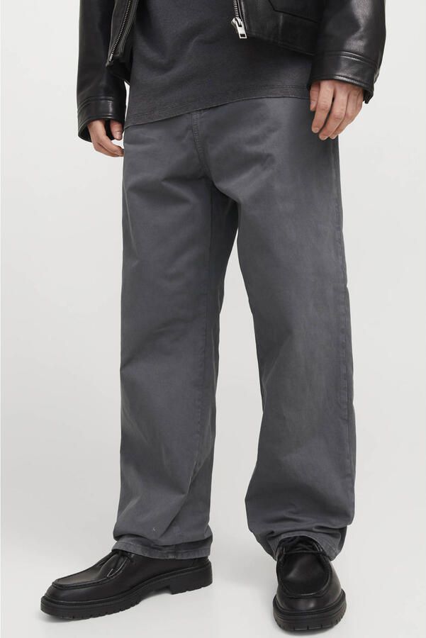 Jack & jones straight fit jeans van puur katoen model 'ALEX ORIGINAL'