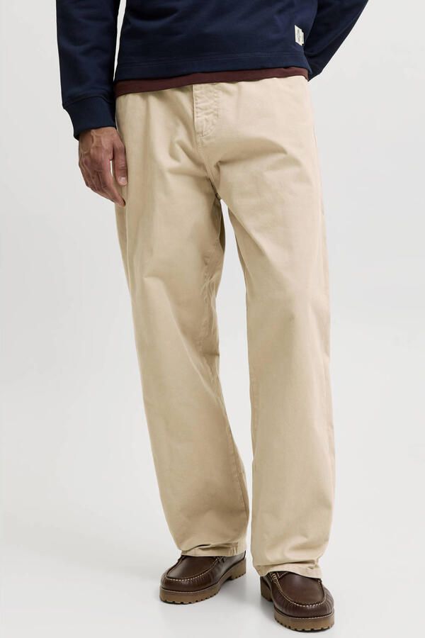Jack & jones straight fit jeans van puur katoen model 'ALEX ORIGINAL'