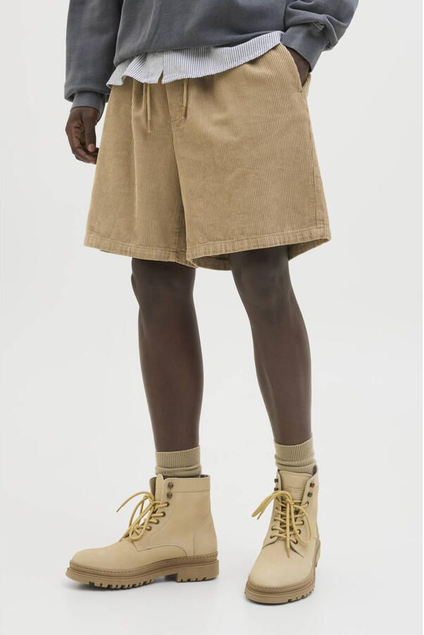 Jack & jones Korte regular fit rok van corduroy met elastische band model 'BILL' - Foto 2