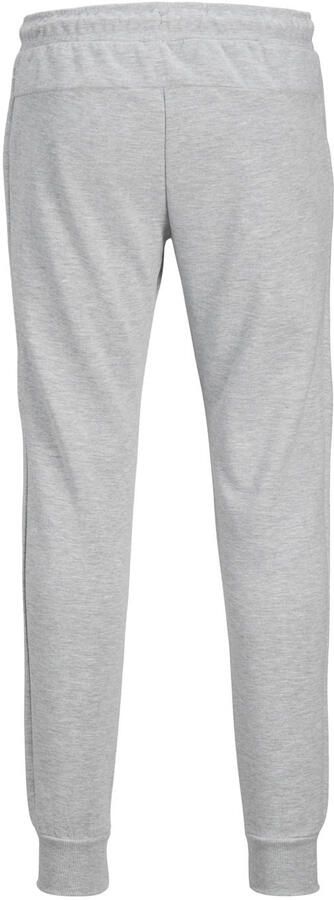 JACK & JONES PANTS STUDIO gemêleerde slim fit joggingbroek JPSTWILL light grey melange - Foto 3