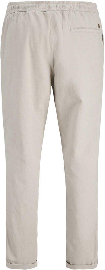 JACK & JONES PANTS STUDIO JPSTACE tapered casual broek beige - Foto 3