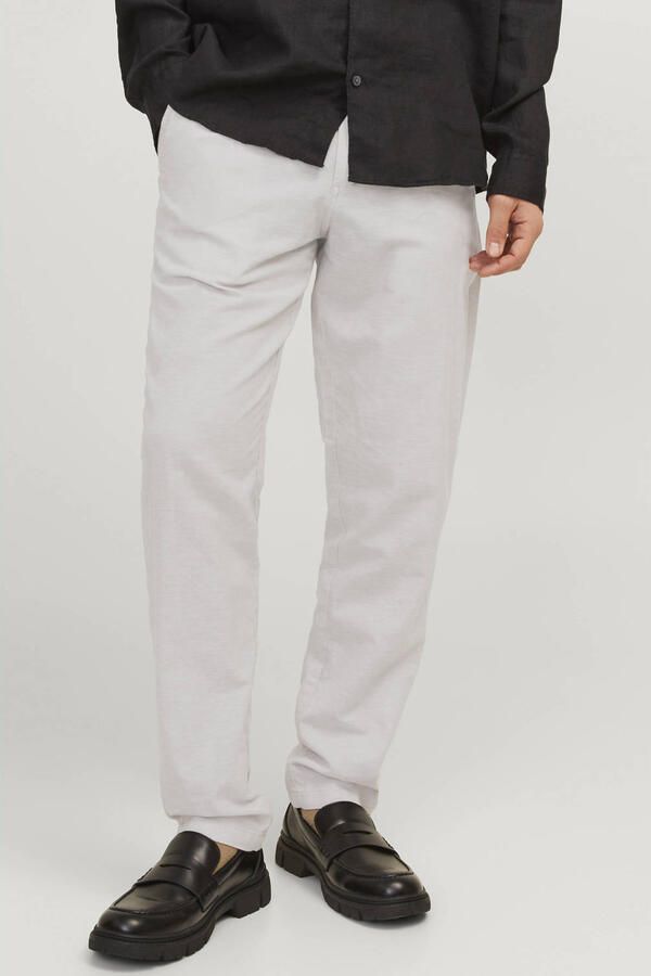 Jack & jones Tapered fit chino met ceintuurlussen model 'SUMMER'