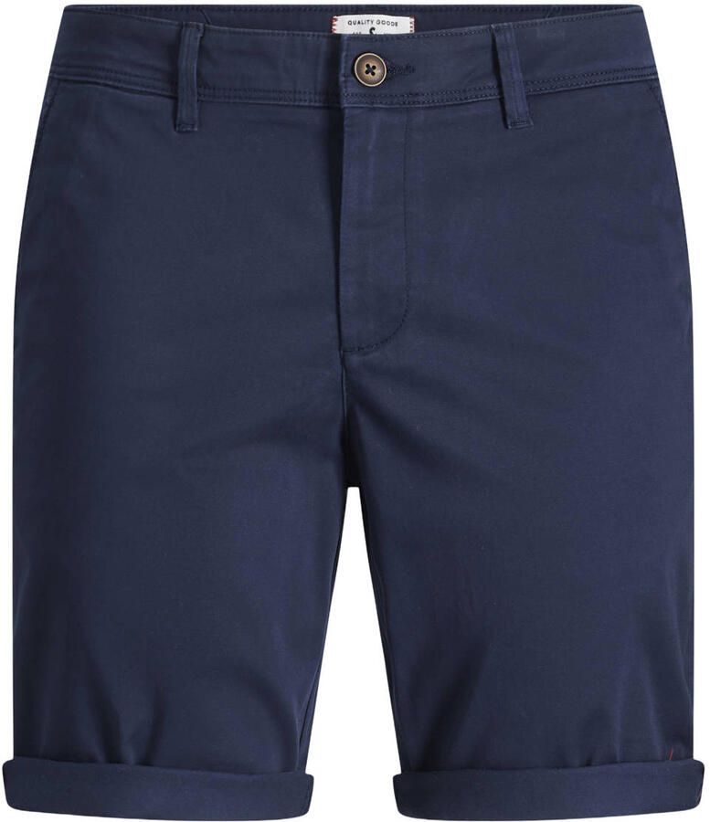 JACK & JONES PANTS STUDIO regular fit chino short JPSTBOWIE navy blazer - Foto 2