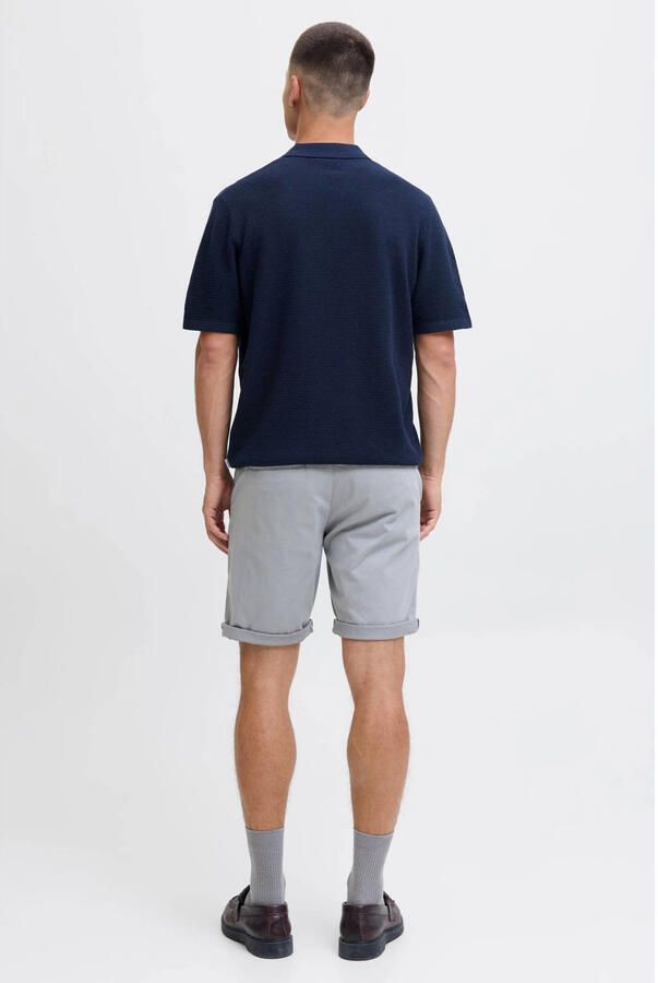 JACK & JONES PANTS STUDIO regular fit chino short JPSTBOWIE ultimate grey - Foto 3
