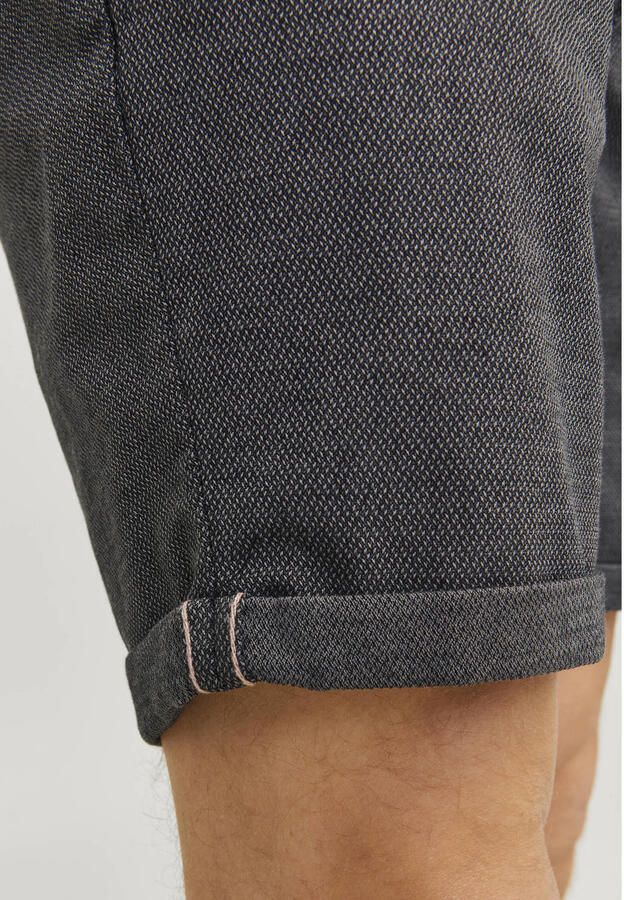 JACK & JONES PANTS STUDIO gemêleerde regular fit short JPSTFURY drizzle - Foto 2