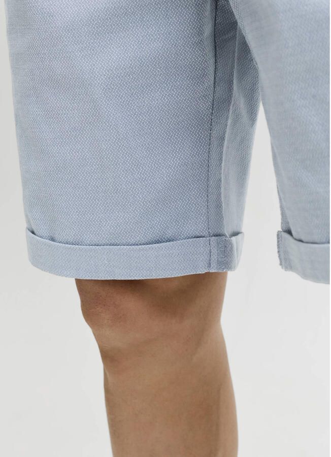JACK & JONES PANTS STUDIO JPSTFURY regular chino short blauw - Foto 2