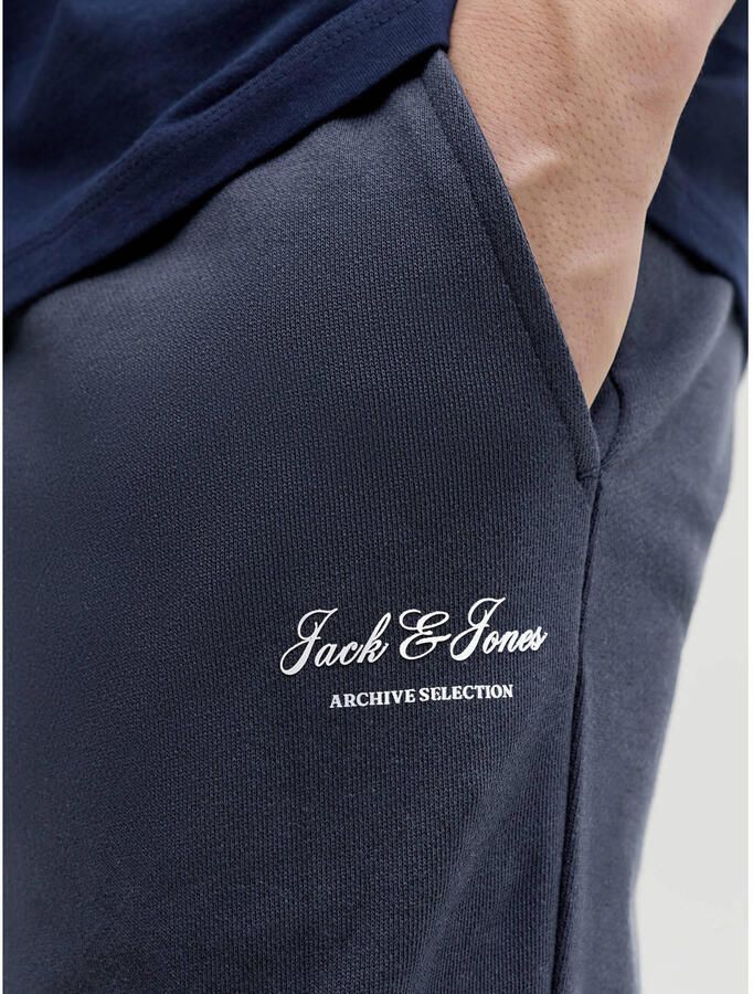 JACK & JONES PANTS STUDIO JPSTGORDON regular joggingbroek donkerblauw - Foto 2