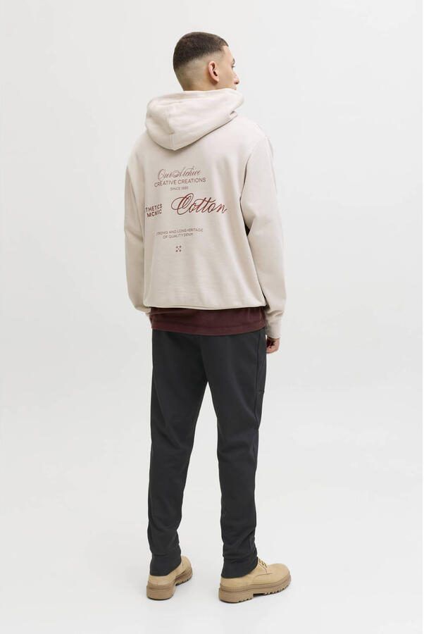 JACK & JONES PANTS STUDIO JPSTGORDON regular joggingbroek zwart - Foto 3