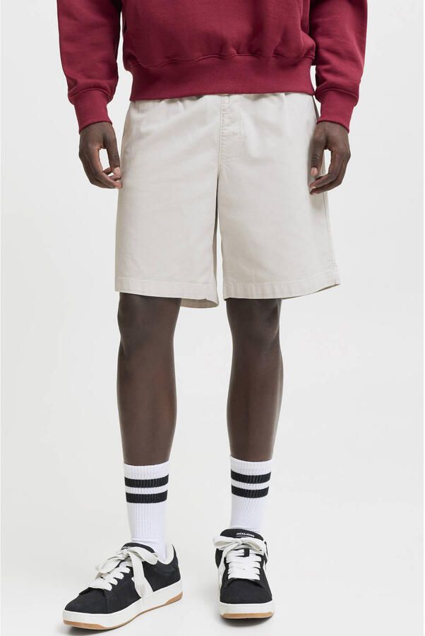 JACK & JONES PANTS STUDIO JPSTJAIDEN relaxed casual short beige