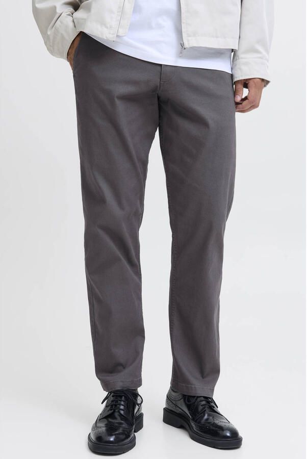 JACK & JONES PANTS STUDIO JPSTKANE DAVE relaxed chino zwart (set van 2)