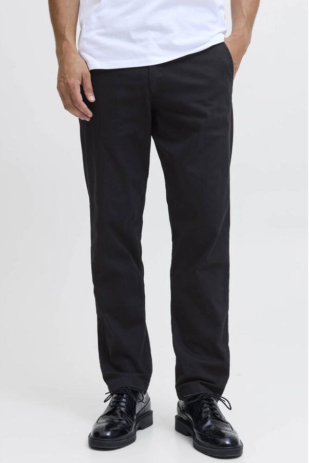 JACK & JONES PANTS STUDIO JPSTKANE DAVE relaxed chino zwart (set van 2) - Foto 3