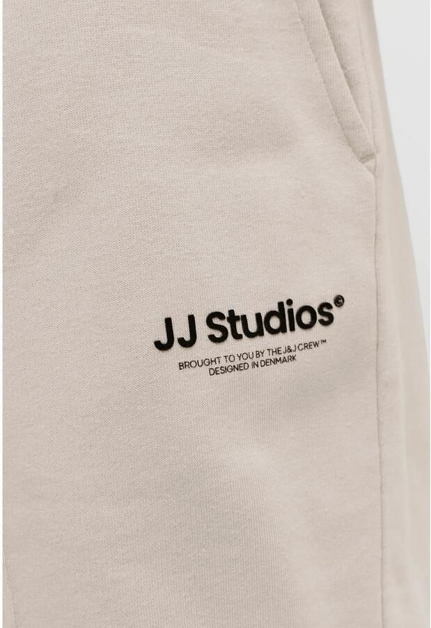 JACK & JONES PANTS STUDIO JPSTKANE relaxed sweatshort beige - Foto 2