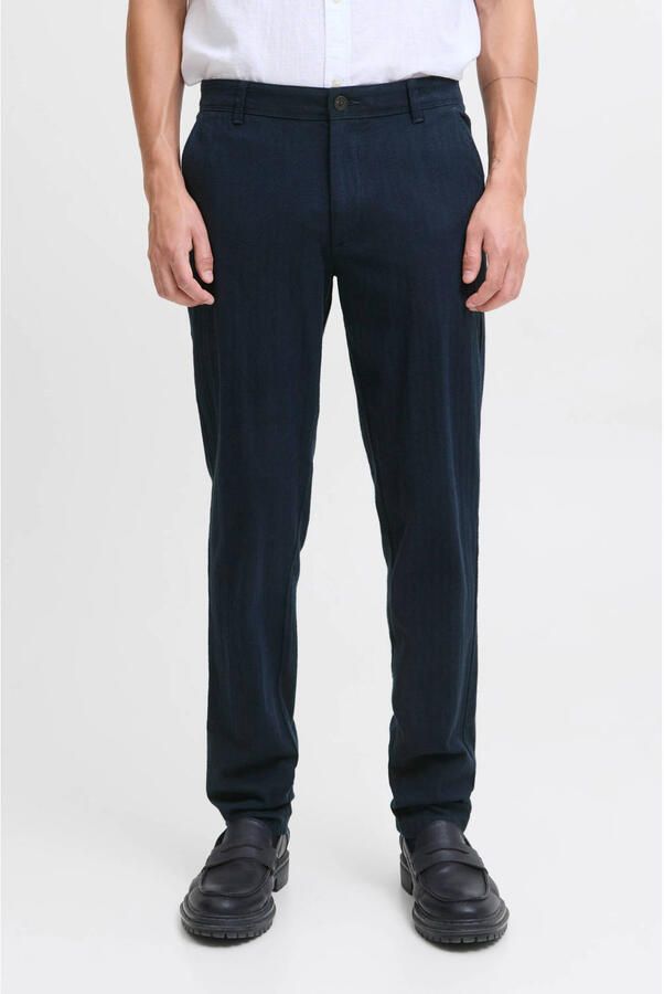 JACK & JONES PANTS STUDIO JPSTMARCO slim chino donkerblauw - Foto 3