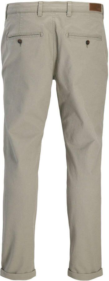 Jack & jones Straight fit stoffen broek van Katoenmix Model 'MARCO FURY' - Foto 3